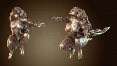 3D model Kingdom Eriu on Wolf Spirit Wise (STL)