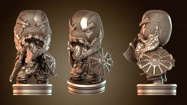 3D model Kratos Oldman Axe (STL)