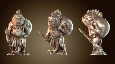 3D модель Куотоа Фишер Настойчивый (STL)