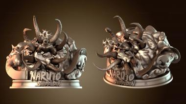 3D model Kurama Kyuubi Tails Naruto (STL)