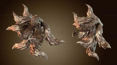 3D model Kyubi Tails (STL)