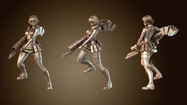 3D мадэль Леди Дьявол Крик (STL)