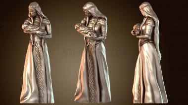 3D model Lady Woods Owlbear (STL)