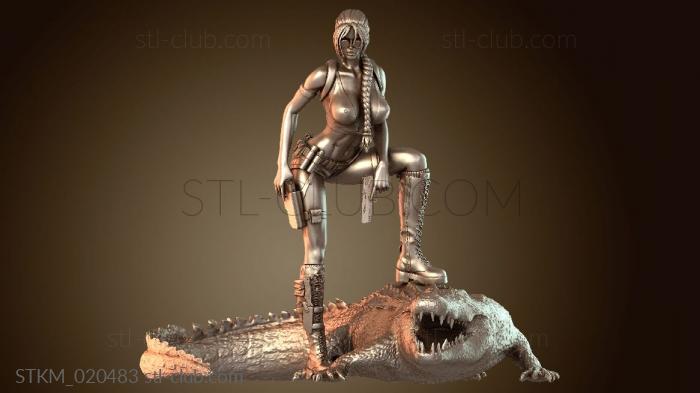 Статуэтки герои, монстры и демоны Lara Croft Tomb Raider Braccio DX