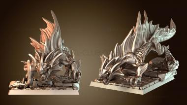 3D model Last Sword Salamander Fierce (STL)