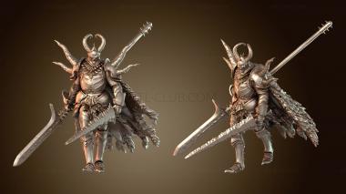 3D мадэль Покойный чемпион Black Oath (STL)