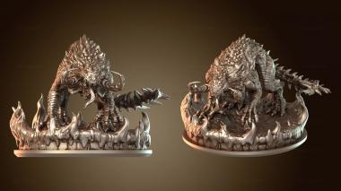 3D модель Легенды и боги Китая Тао Те (STL)