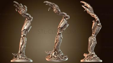 3D модель Легг Демон Проклятая Сущность (STL)