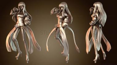 3D model Lelouch and Code Geass Back Hair (STL)