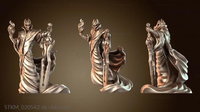 Статуэтки герои, монстры и демоны Lich Giant Vengeful Monster