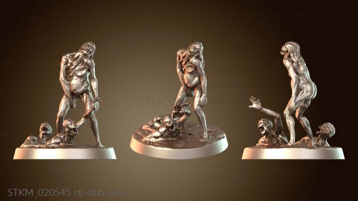 Статуэтки герои, монстры и демоны Lich Giant Zombie Undead