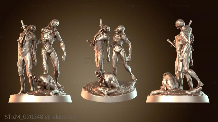 Статуэтки герои, монстры и демоны Lich Giant Zombie Dreadful