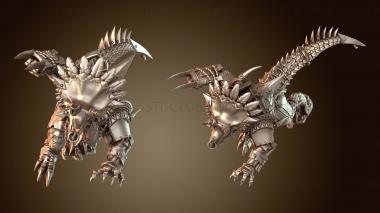 3D model Lizardman Saurus Staralt (STL)