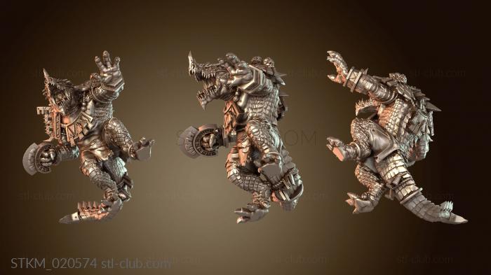 Статуэтки герои, монстры и демоны Lizarmen Krox