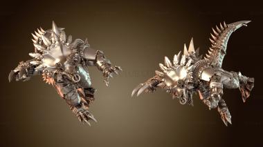 3D model Lizarmen Stars Saurus Staralt (STL)