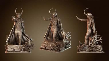 3D модель Статуя бога Локи (STL)