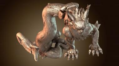 3D model Long Cat Mount Main (STL)