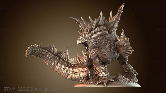 Статуэтки герои, монстры и демоны Lord or the Brown Dragon Adult