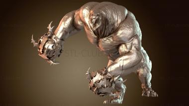 3D model Lord The Plague Rousw Trakch Towering Trakch Naked (STL)