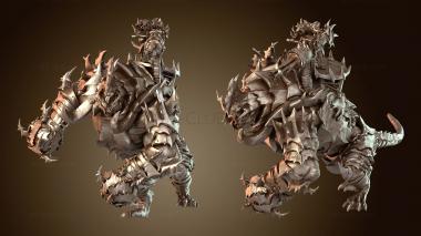 3D model Lord The Plague Rousw Trakch Towering Trakch Unleashed (STL)