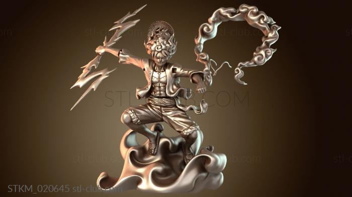 Статуэтки герои, монстры и демоны Luffy Gear Arm