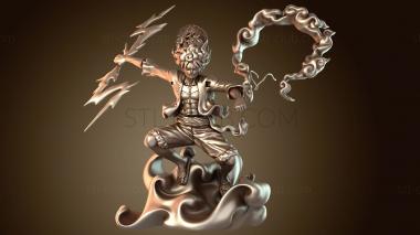 3D model Luffy Gear Arm (STL)