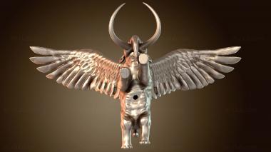 3D model Lulu Mammoth Form (STL)