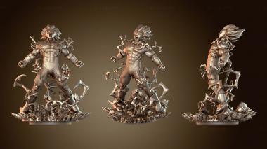 3D мадэль Majin Vegeta Kamikaze MV Roca A (STL)