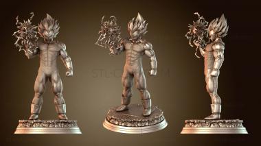 3D model Majin Vegeta MV Baldosas A (STL)