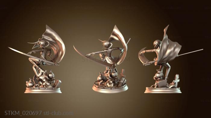 Статуэтки герои, монстры и демоны Maka Soul Eater Albarn