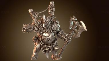 3D model Malgob Firegut Goblin Chieftain (STL)