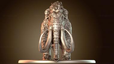 3D model Mammoth Huge Ancient (STL)