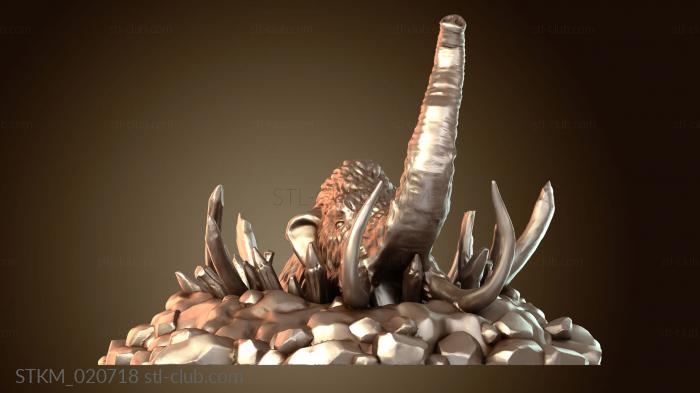 Статуэтки герои, монстры и демоны Mammoth Trapped