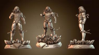 3D модель Man Death Metal Banda Bota Der (STL)