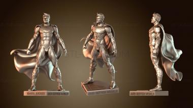 3D мадэль Человек Джон Кент (STL)