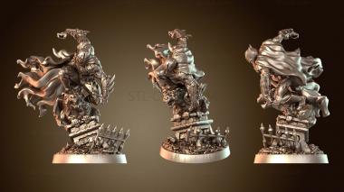 3D model Man Zombie and Batman (STL)