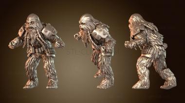 3D model Mandalorians Wooki Fierce (STL)