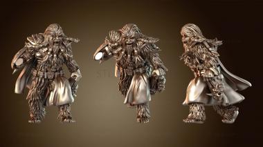 3D модель Мандалорцы Вуки Смелый (STL)