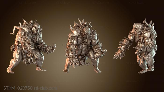 Статуэтки герои, монстры и демоны Мангуттер вой