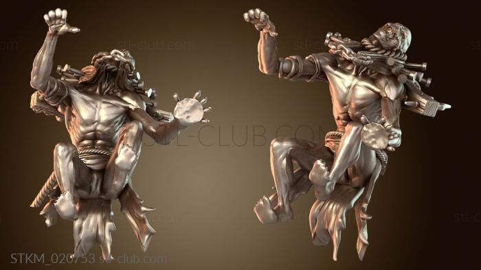 Статуэтки герои, монстры и демоны Охотник на людей Хищник