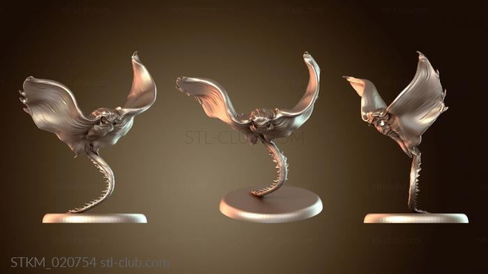 Статуэтки герои, монстры и демоны Манта Кейв Бат Простая