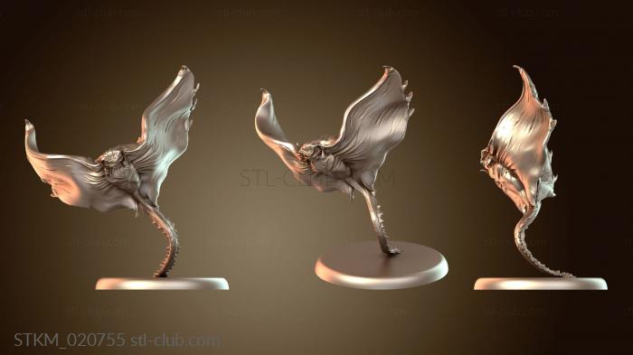 Статуэтки герои, монстры и демоны Манта Кейв Бат Простой Тихий