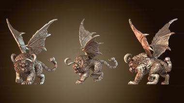 3D model Manticore Classic Ferocious (STL)