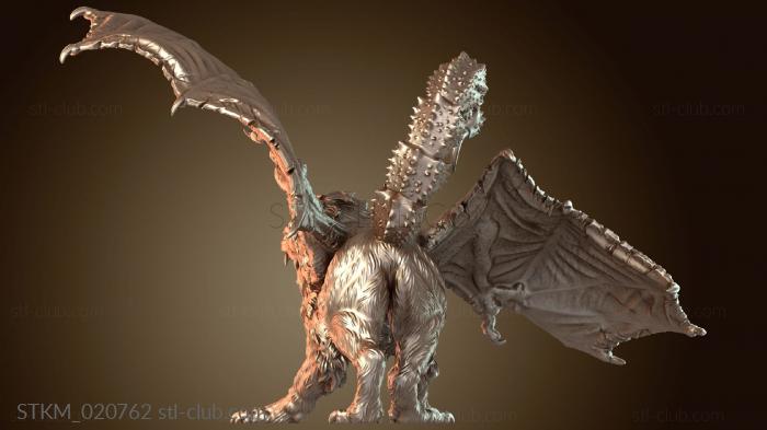 Статуэтки герои, монстры и демоны Мантикора