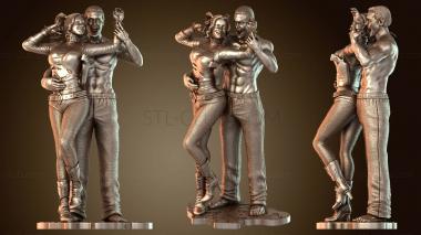 3D модель Марко Джокер и Харли (STL)