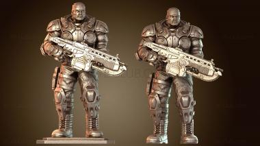 3D модель Статуя Маркуса Феникса (STL)