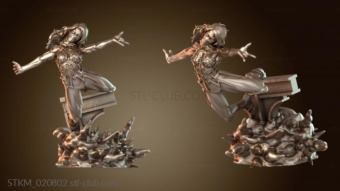 Статуэтки герои, монстры и демоны Marvel Silk