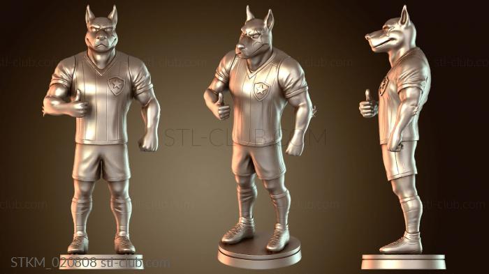 Статуэтки герои, монстры и демоны Mascote Botafogo