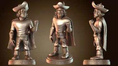 3D model Mascote Flamengo and Corinthians Sport Recife (STL)