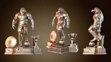 3D model Mascote Flamengo Sem Asas (STL)